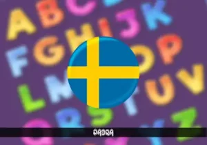 آموزش حروف الفبای زبان سوئدی